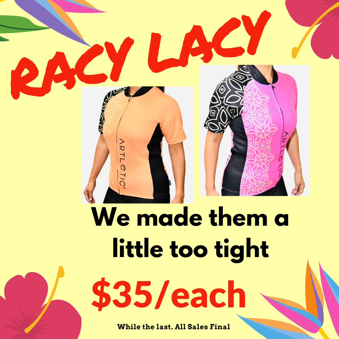 Women's Clearance Racy Lacy Jersey's