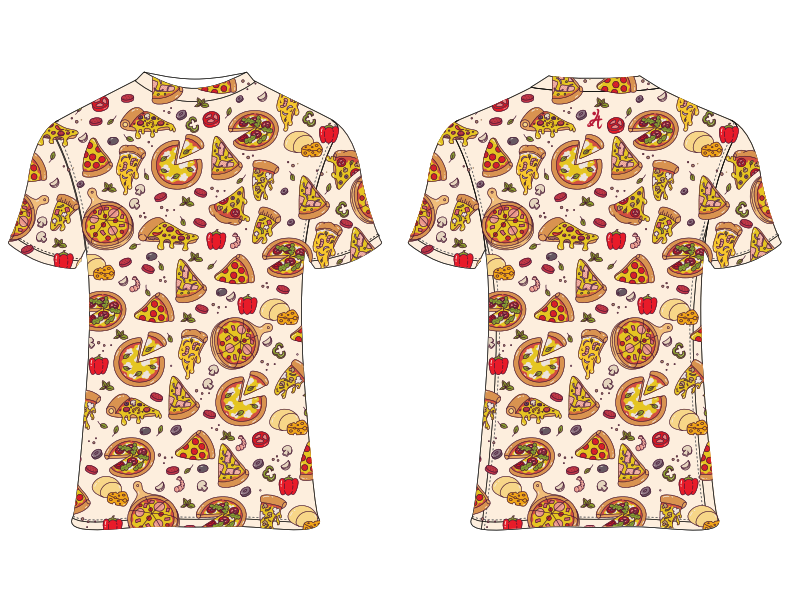 Pizza Pace Run Tee