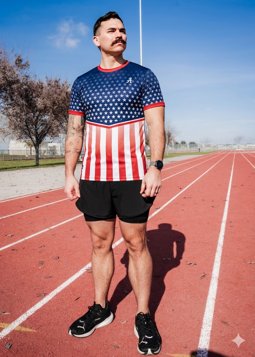Americana USA Run Tee