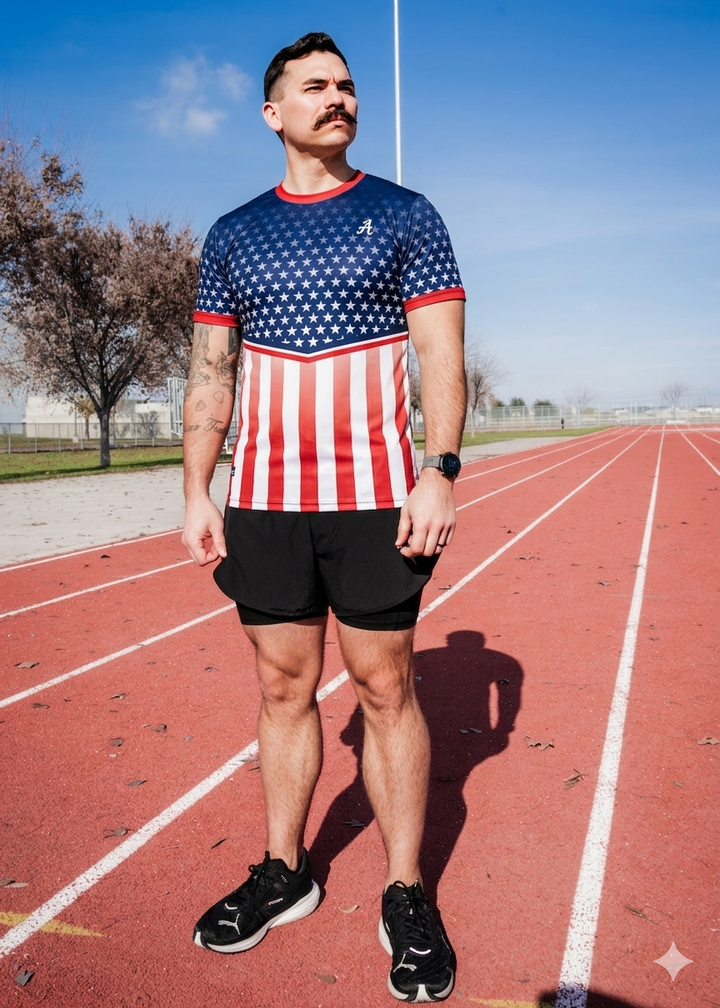 Americana USA Run Tee