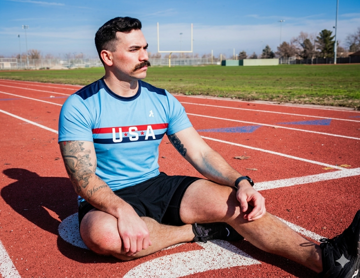 Freedom Pace USA Run Tee