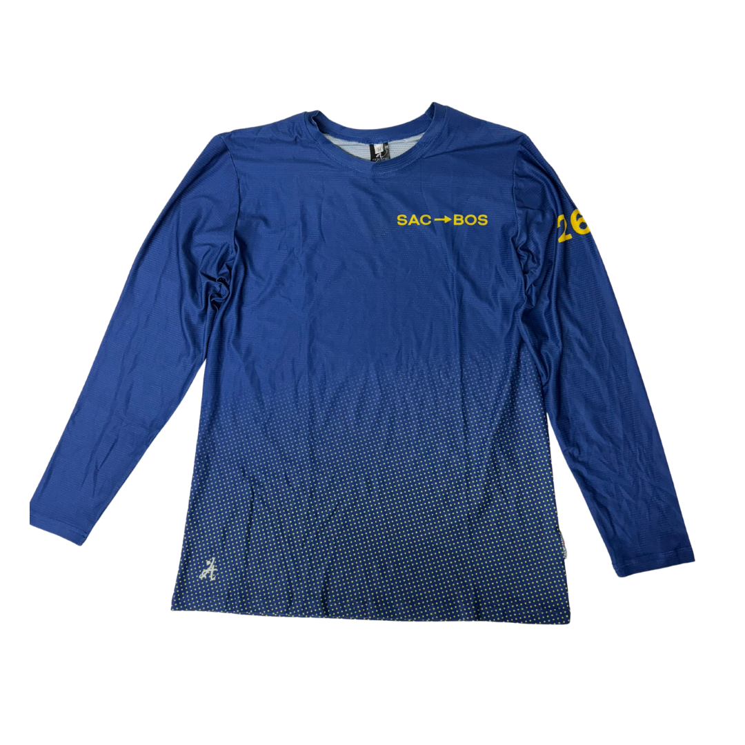 Gold Rising Sac to Boston Long Sleeve Tee