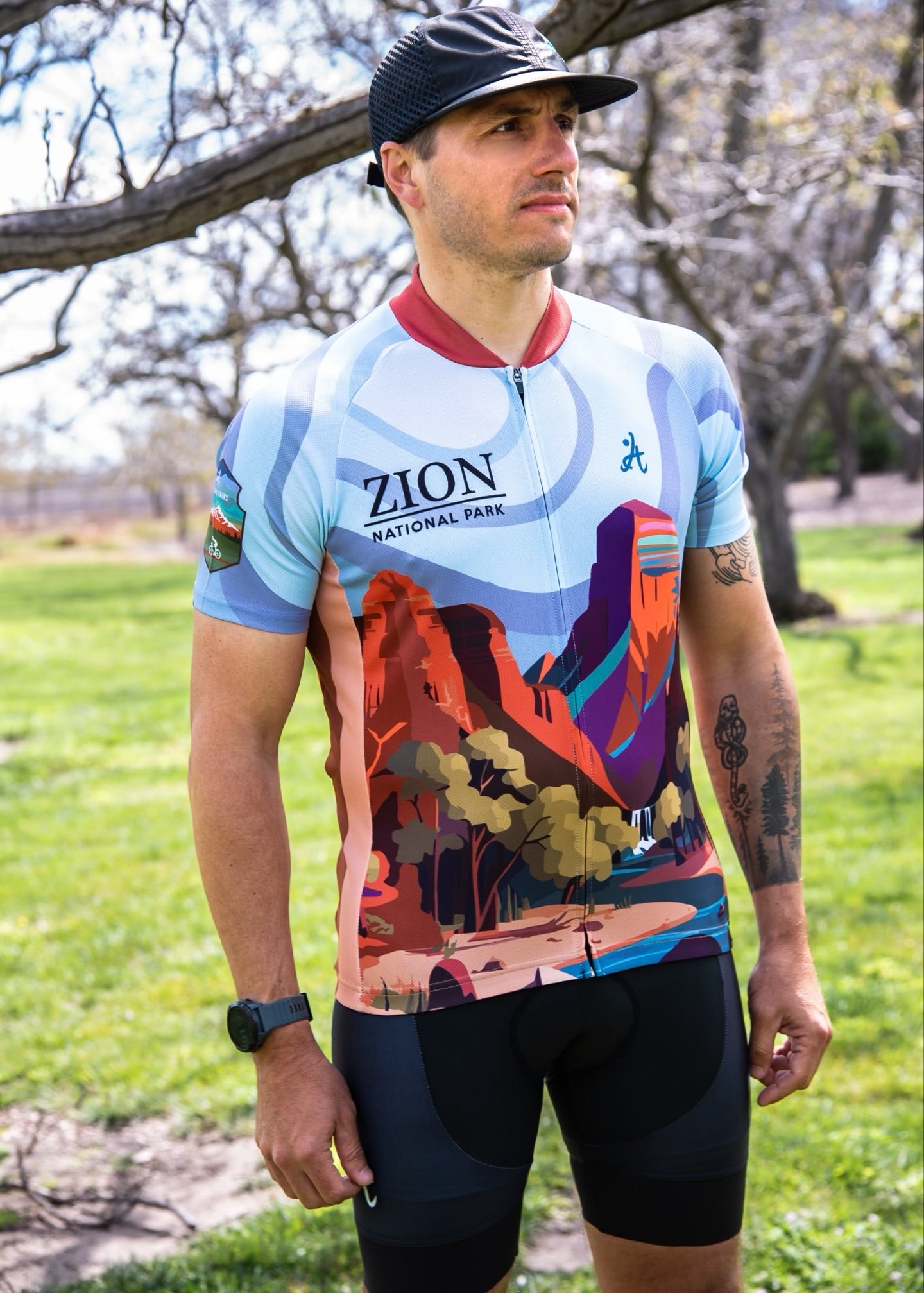 Men's Zion National Park Jersey – Artletic Apparel