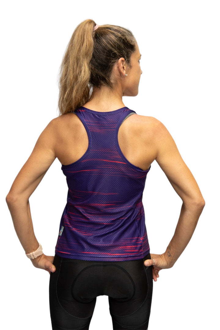 Women's Artletic Elite Magenta Rush Singlet