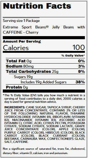 Sport Beans® Extreme Jelly Beans 1 oz Bags