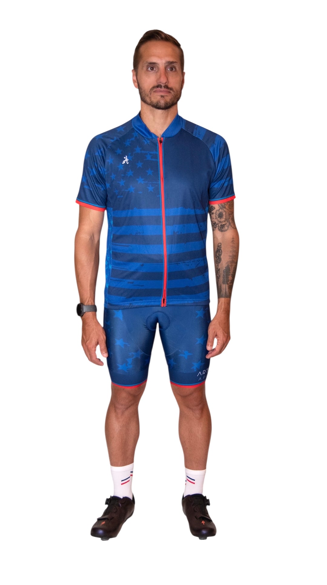 Old Glory Blue Men's Bibs