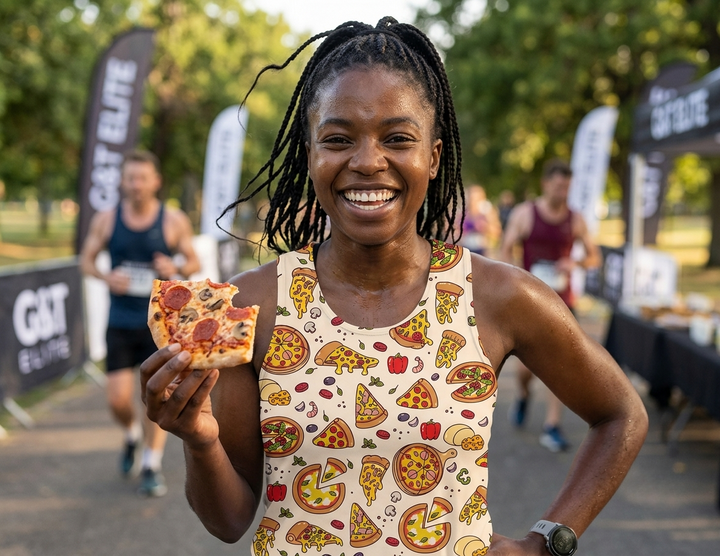 Women's Pizza Pace Singlet