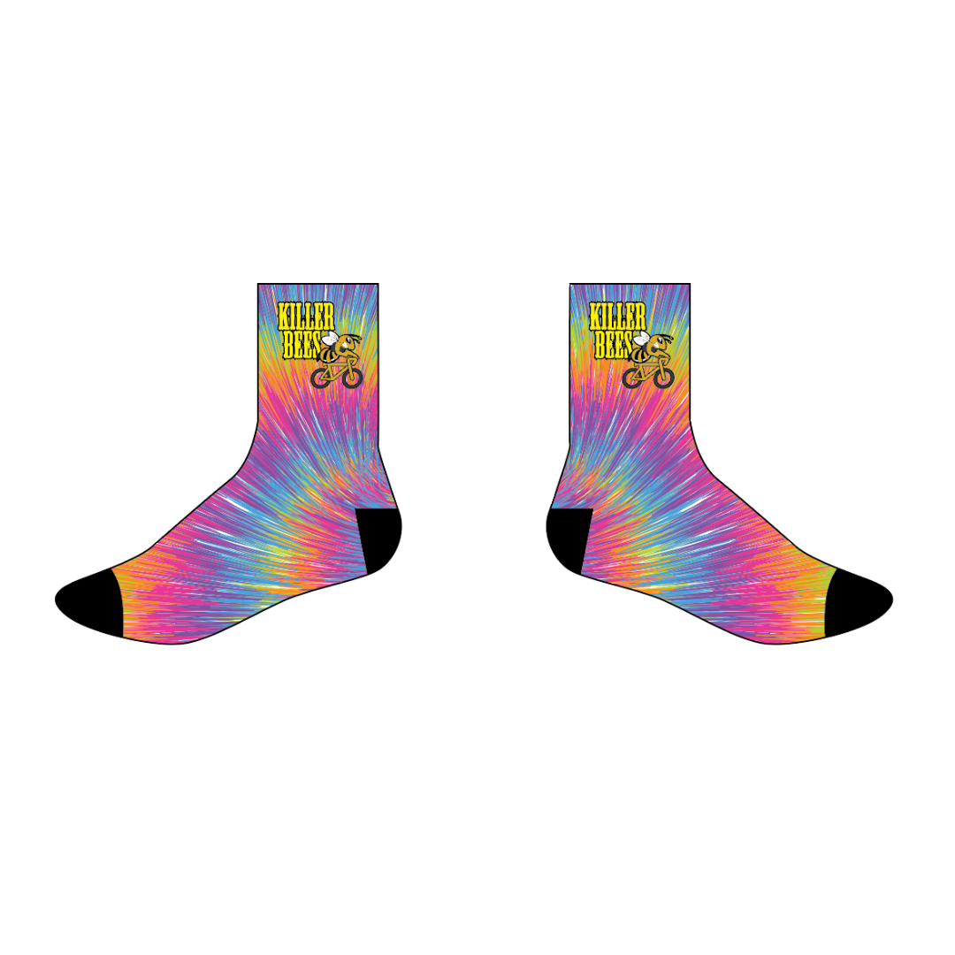 Killer Bees Attack Team Socks