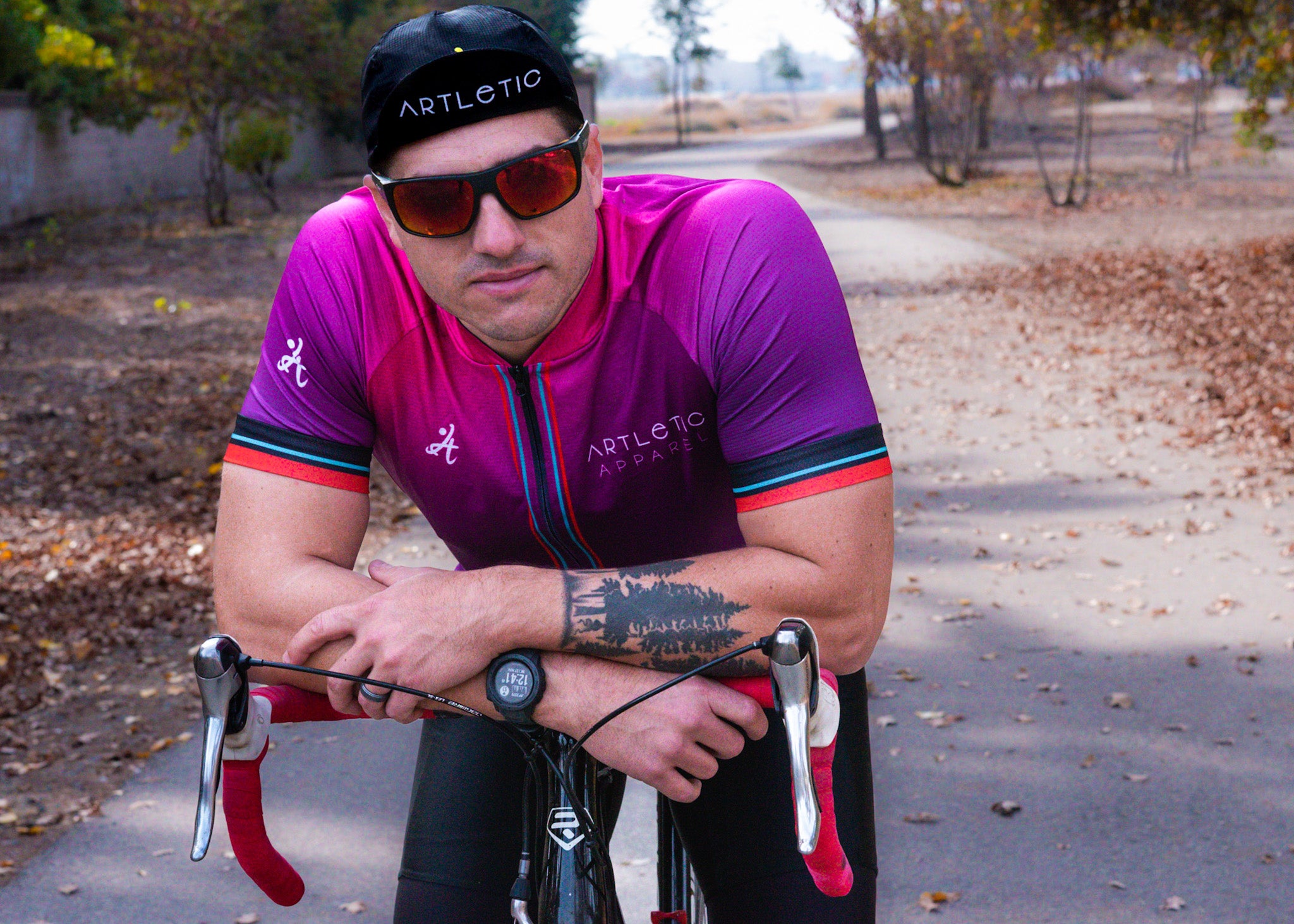 Men's Purple Fade Jersey – Artletic Apparel