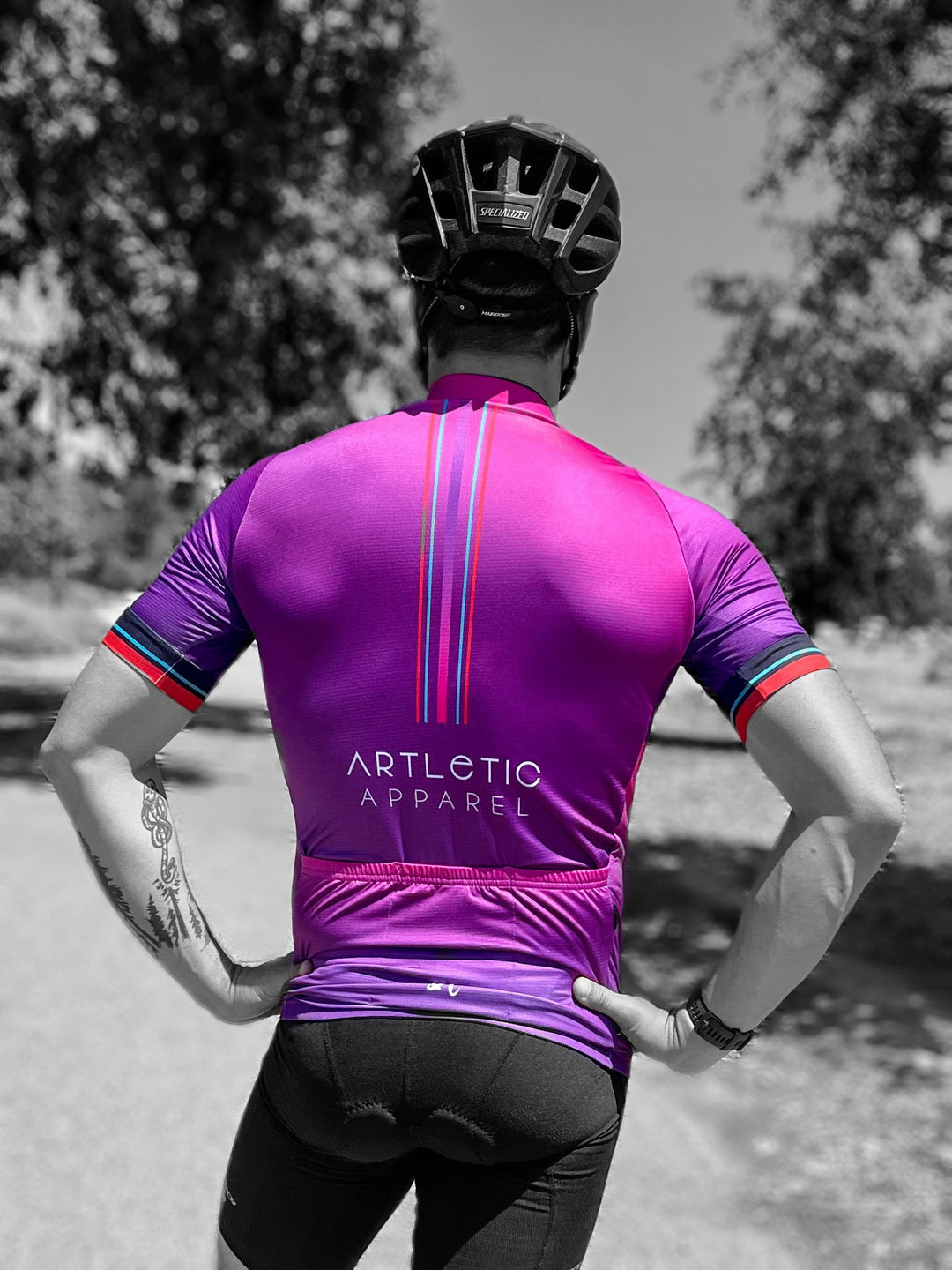 Men's Purple Fade Jersey